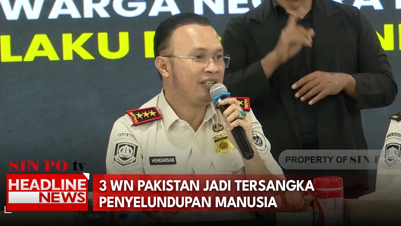 3 WN Pakistan Jadi Tersangka Penyelundupan Manusia