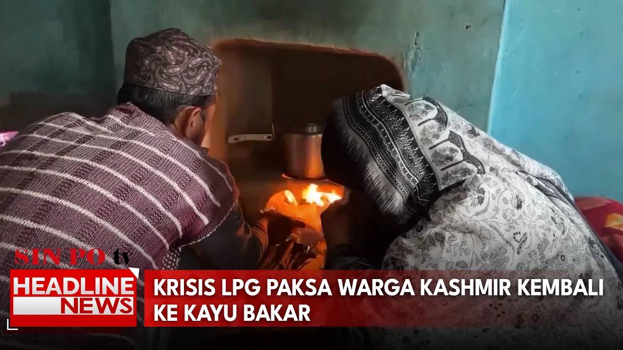 Krisis LPG Paksa Warga Kashmir Kembali Ke Kayu Bakar