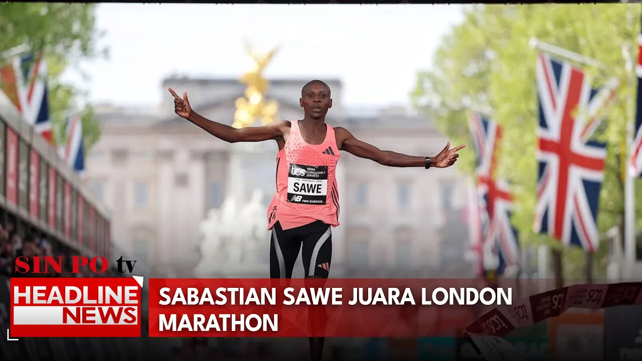 Sabastian Sawe Juara London Marathon