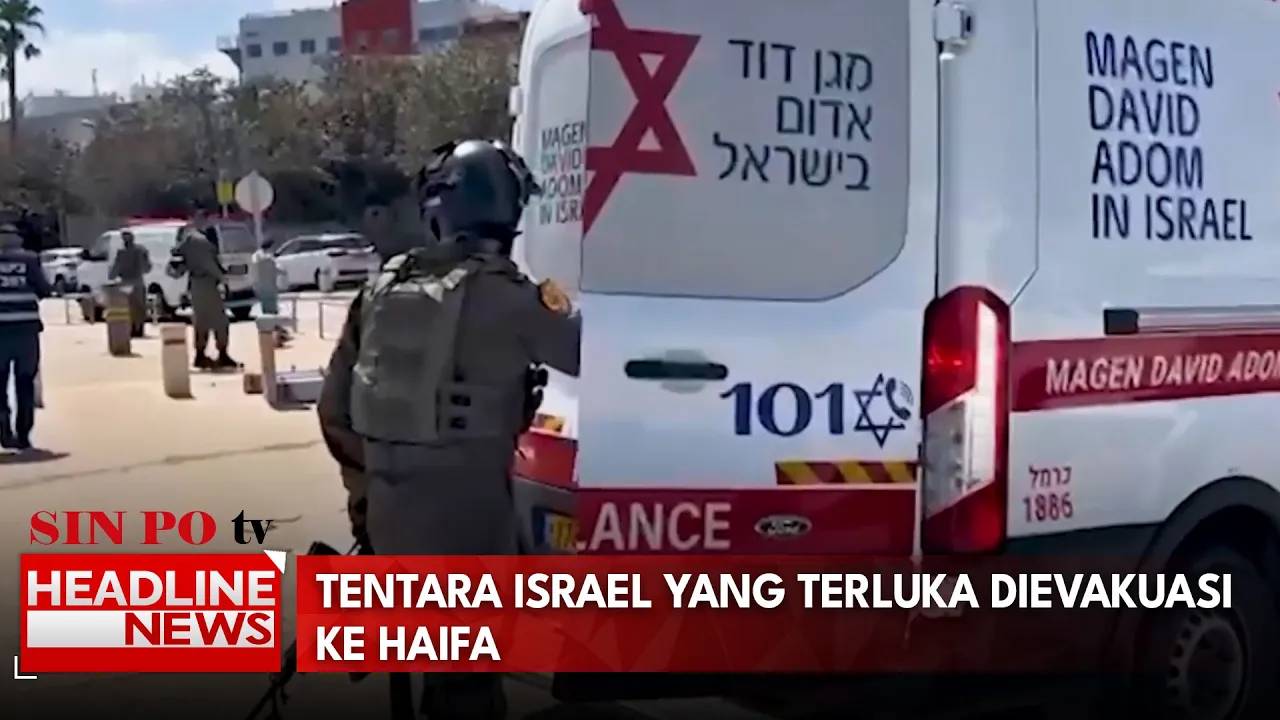 Tentara Israel Yang Terluka Dievakuasi Ke Haifa