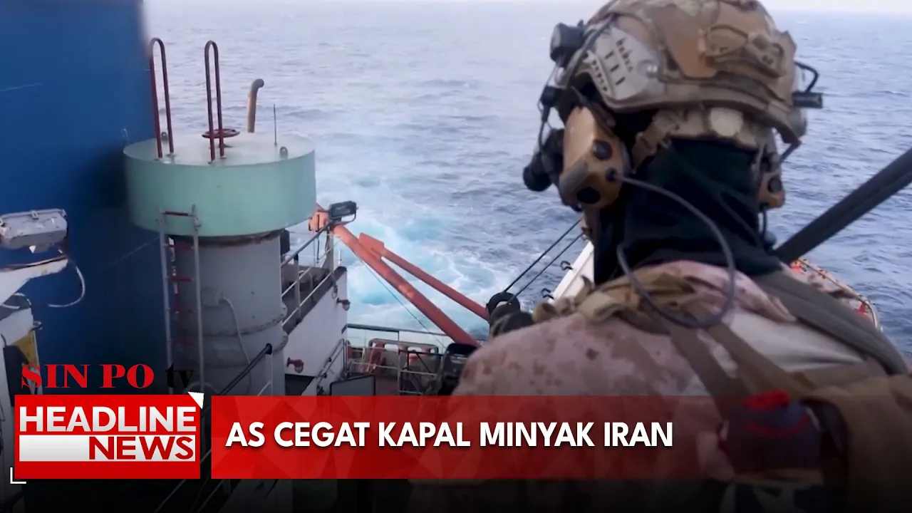 AS Cegat Kapal Minyak Iran