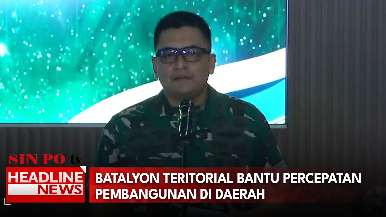 Batalyon Teritorial Bantu Percepatan Pembangunan Di Daerah