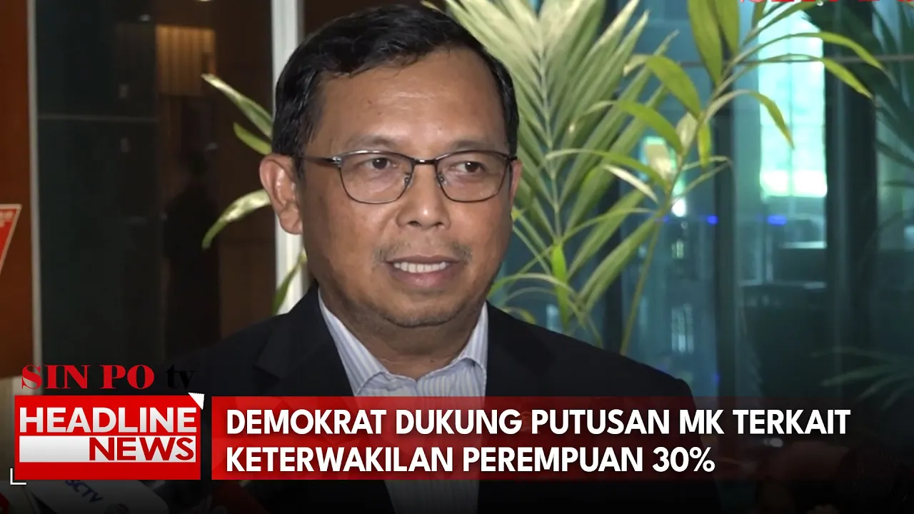 Demokrat Dukung Putusan MK Terkait Keterwakilan Perempuan 30%