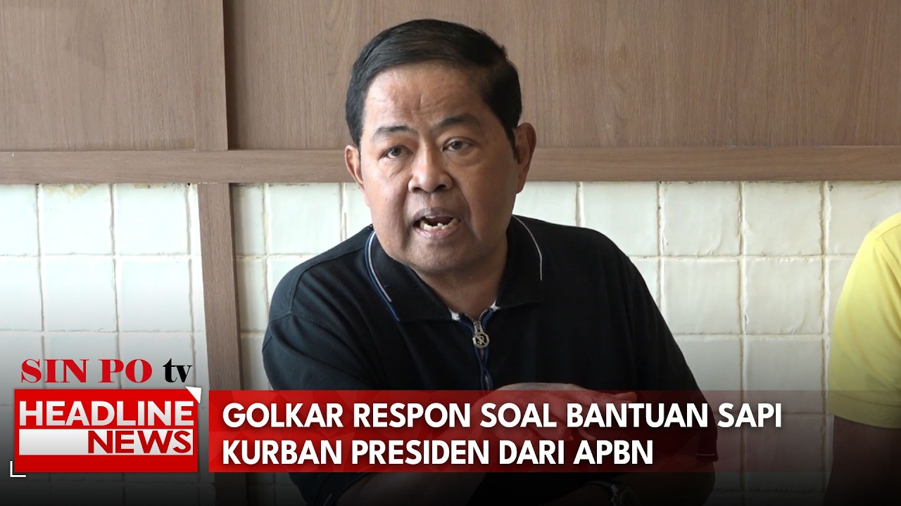 Golkar Respon Soal Bantuan Sapi Kurban Presiden Dari APBN