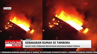 Kebakaran Rumah di Tambora