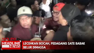Lecehkan Bocah, Pedagang Sate Babak Belur Dihakimi Massa