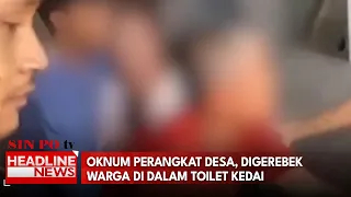 Oknum Perangkat Desa Digerebek Warga di Dalam Toilet Kedai