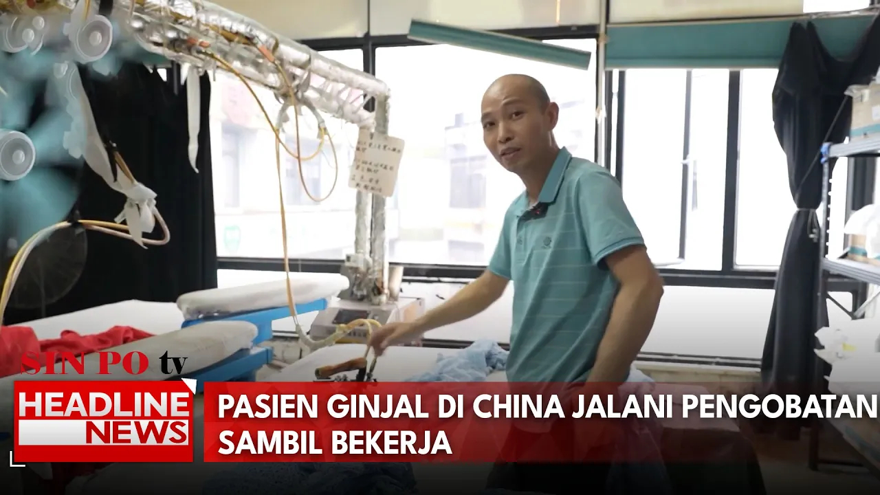 Pasien Ginjal Di China Jalani Pengobatan Sambil Bekerja