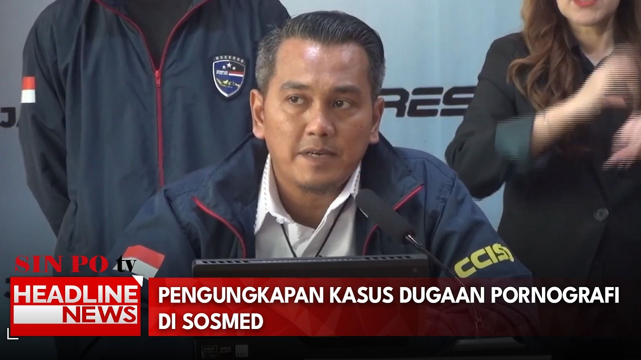 Polda Metro Jaya Mengungkap Dugaan Kasus Konten Pornografi Melalui Siaran Langsung Di Media Sosial