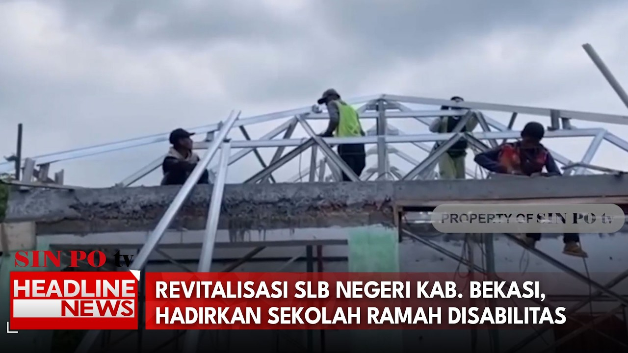 Revitalisasi SLB Negeri Kab. Bekasi, Hadirkan Sekolah Ramah Disabilitas