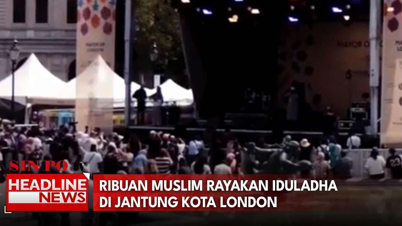 Ribuan Muslim Rayakan Iduladha Di Jantung Kota London