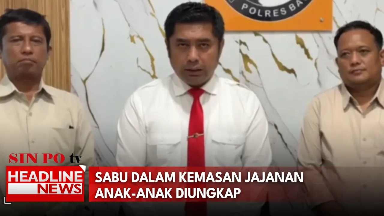 Sabu Dalam Kemasan Jajanan Anak-Anak Diungkap