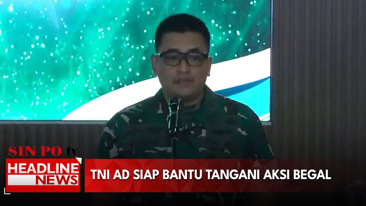 TNI AD Siap Bantu Tangani Aksi Begal