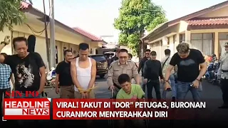 Viral! Takut Di "Dor" Petugas, Buronan Curanmor Menyerahkan Diri