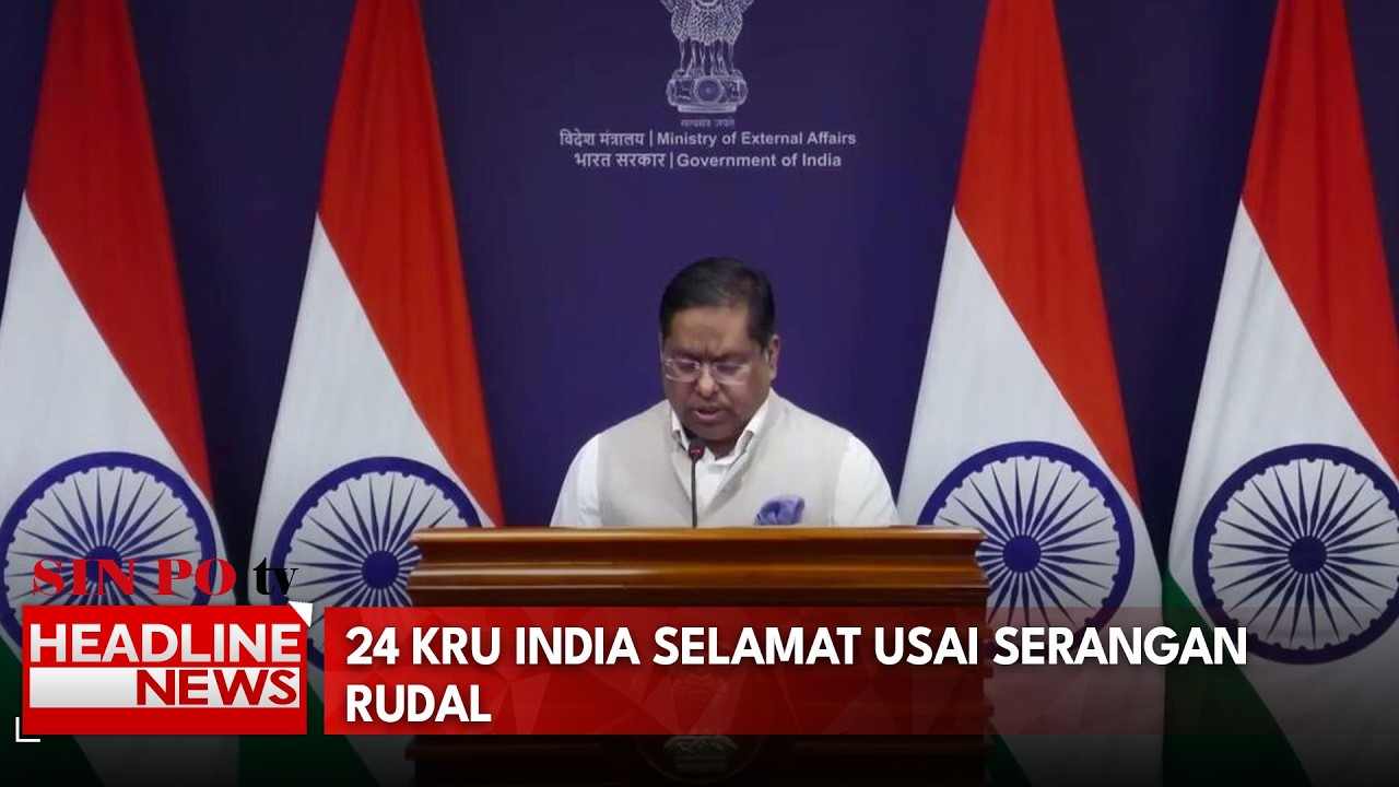 24 Kru India Selamat Usai Serangan Rudal