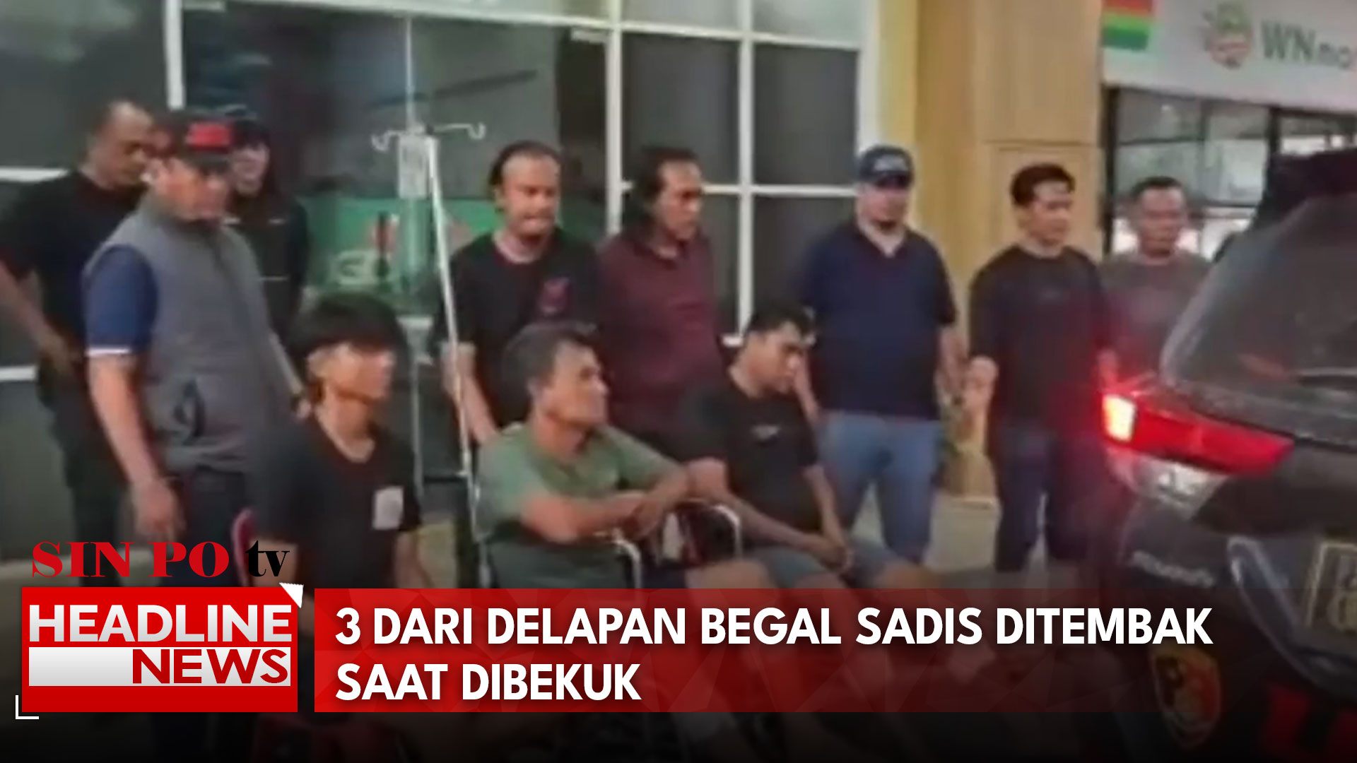 3 Dari Delapan Begal Sadis Ditembak Saat Dibekuk