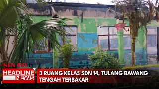3 Ruang Kelas SDN 14, Tulang Bawang Tengah Terbakar