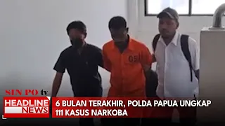 6 Bulan Terakhir, Polda Papua Ungkap 111 Kasus Narkoba