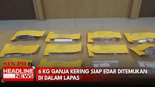 6 Kg Ganja Kering Siap Edar Ditemukan Di Dalam Lapas
