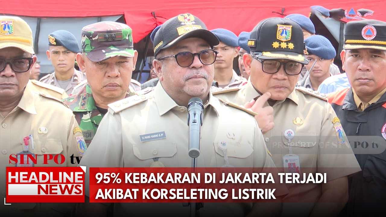 95% Kebakaran Di Jakarta Terjadi Akibat Korseleting Listrik