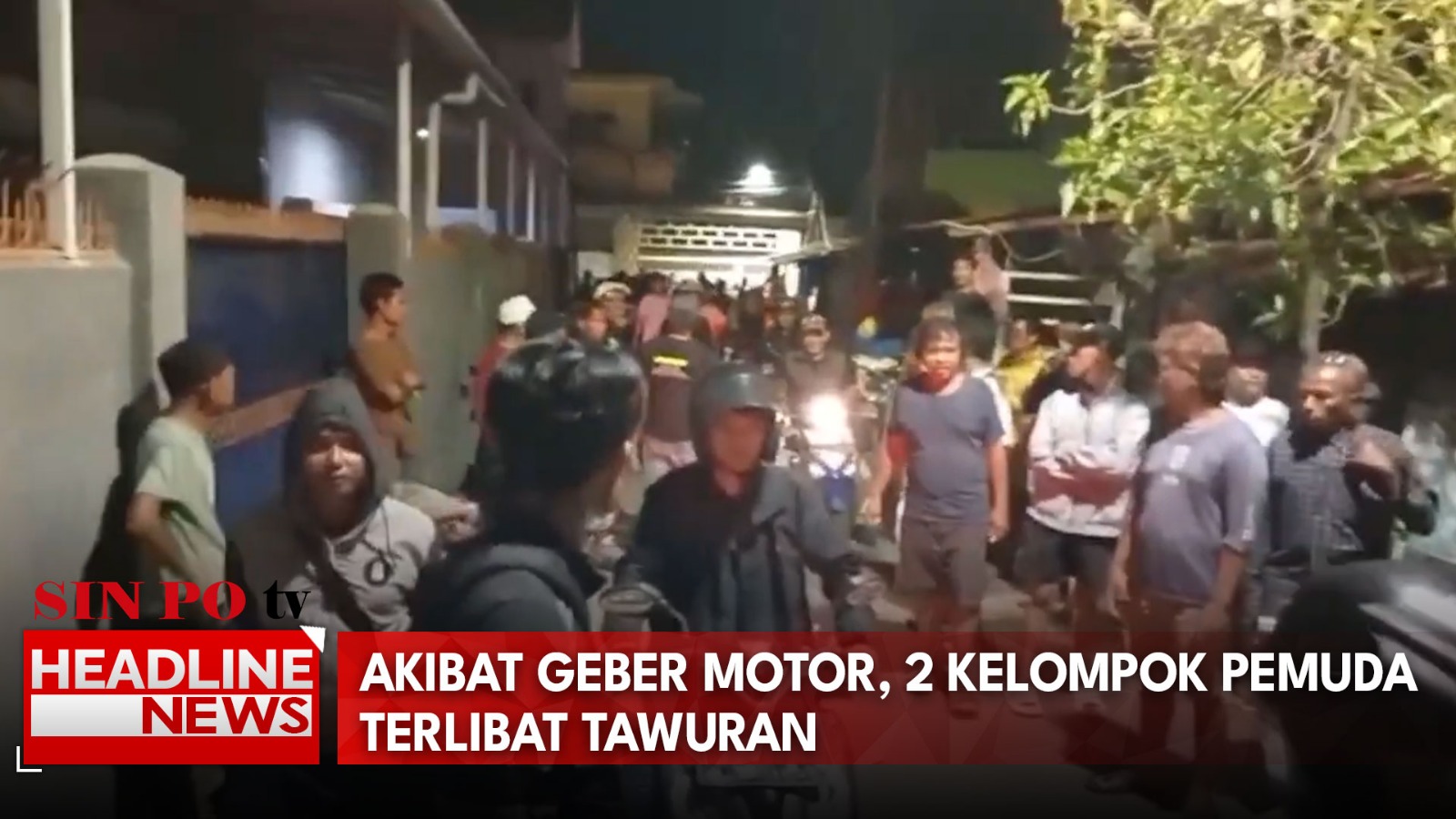 Akibat Geber Motor, 2 Kelompok Pemuda Terlibat Tawuran