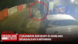 Aksi Curanmor Bersenpi Digagalkan Karyawan, Di Kemiling
