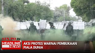 Aksi Protes Warnai Pembukaan Piala Dunia