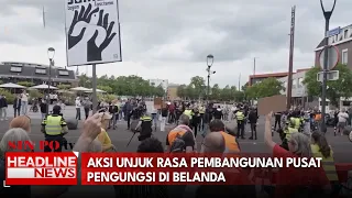 Aksi Unjuk Rasa Pro-Kontra Pembangunan Pusat Pengungsi Di Belanda