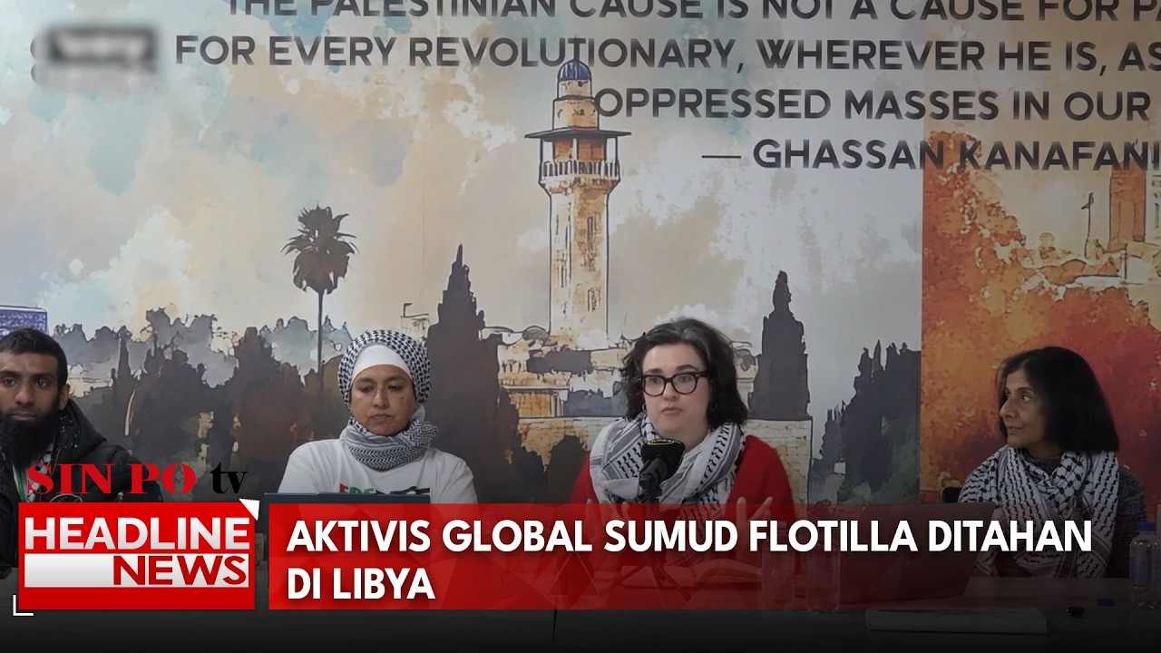 Aktivis Global Sumud Flotilla Ditahan Di Libya