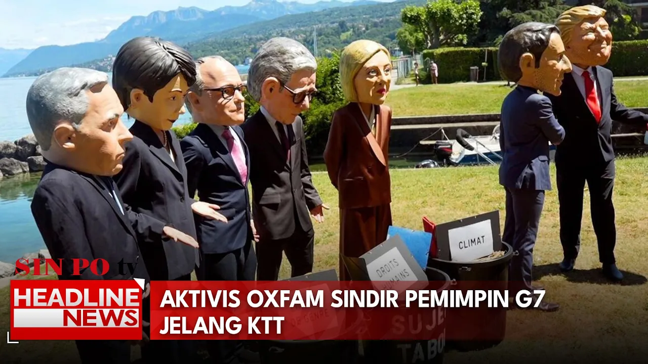 Aktivis Oxfam Sindir Pemimpin G7 Jelang KTT