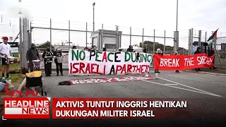 Aktivis Tuntut Inggris Hentikan Dukungan Militer Israel