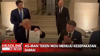 AS–Iran Teken MoU Menuju Kesepakatan Damai