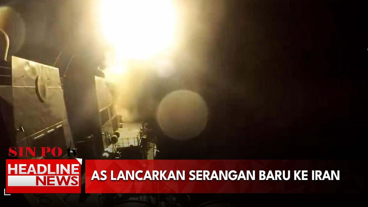 AS Lancarkan Serangan Baru Ke Iran