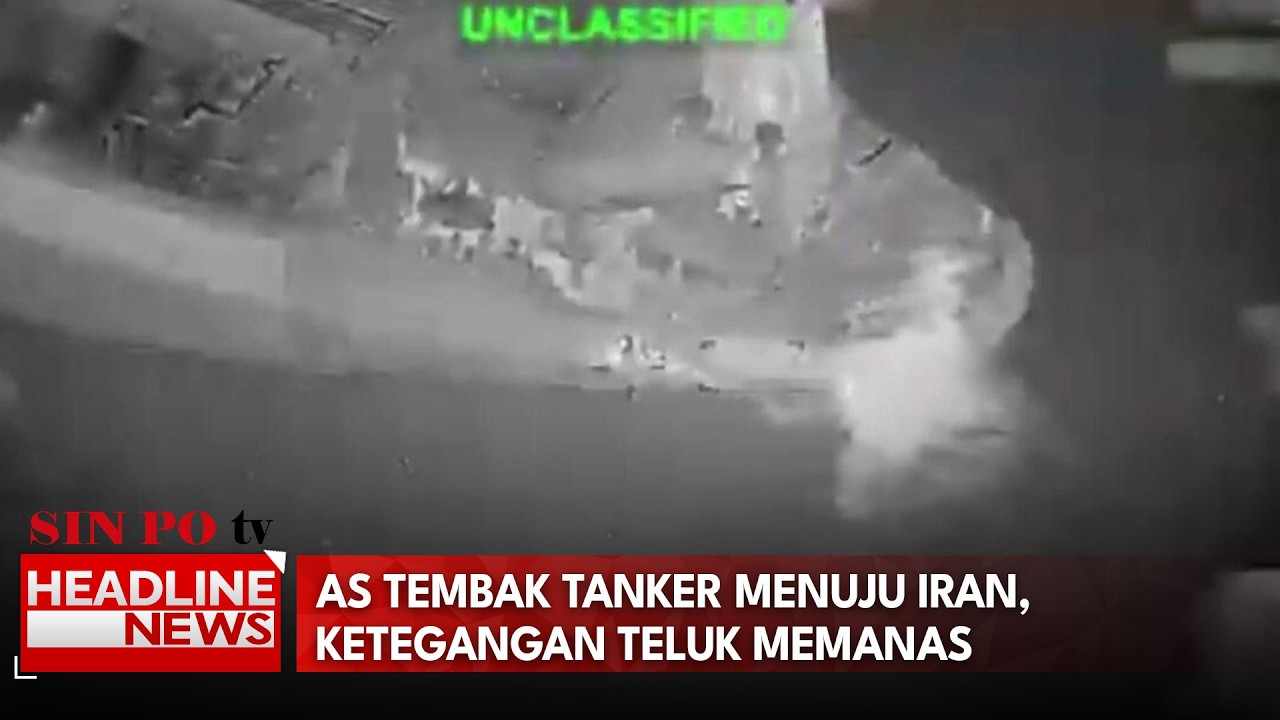 AS Tembak Tanker Menuju Iran, Ketegangan Teluk Memanas
