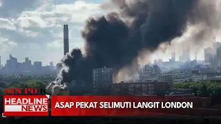 Asap Pekat Selimuti Langit London