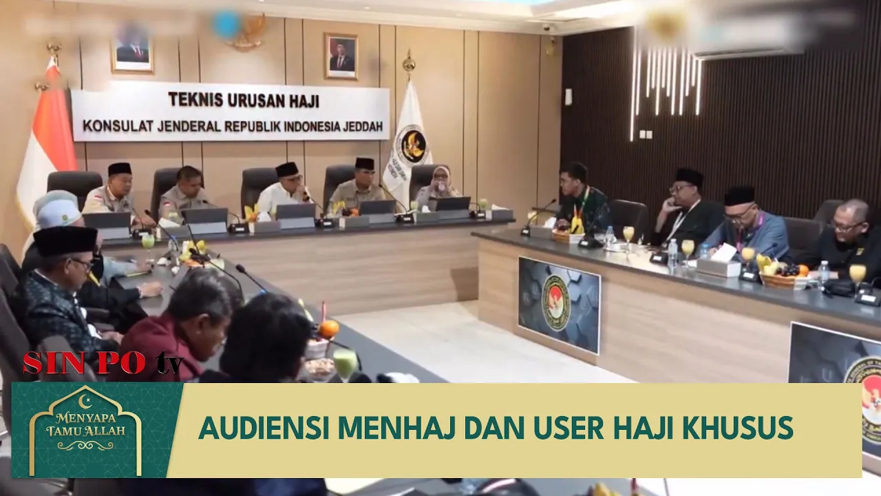Audiensi Menhaj Dan User Haji Khusus