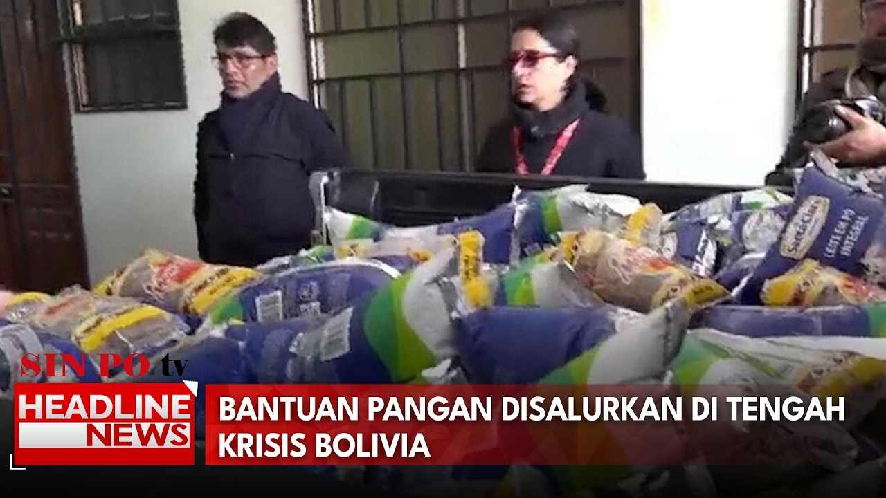 Bantuan Pangan Disalurkan di Tengah Krisis Bolivia