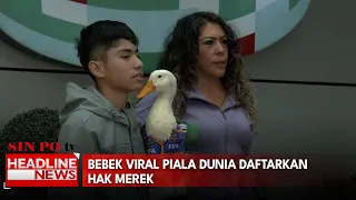 Bebek Viral Piala Dunia Daftarkan Hak Merek, Cegah Penyalahgunaan Komersial