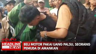 Beli Motor Pakai Uang Palsu, Seorang Pemuda di Amankan