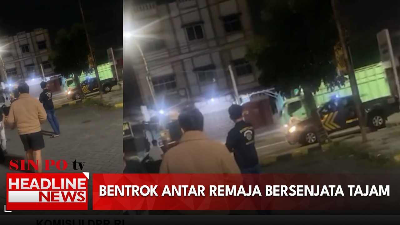 Bentrok Antar Remaja Bersenjata Tajam