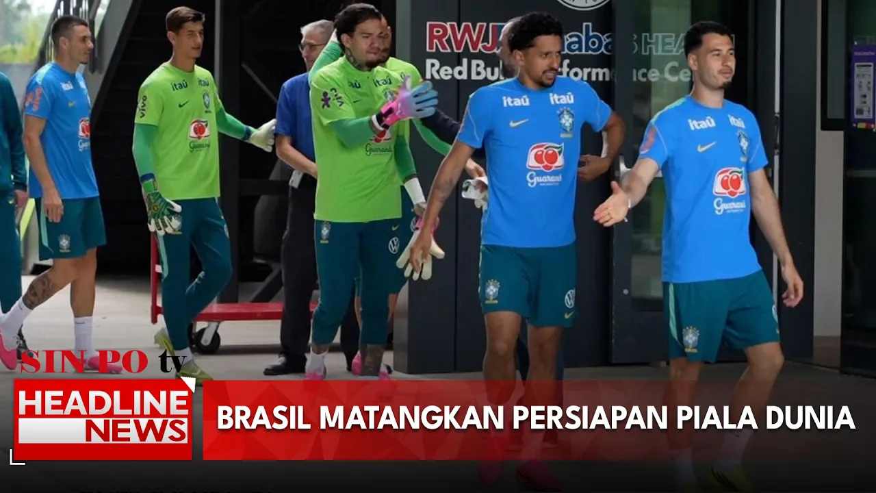 Brasil Matangkan Persiapan Piala Dunia