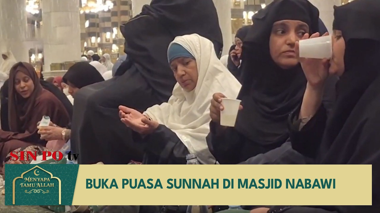 Buka Puasa Sunnah di Masjid Nabawi