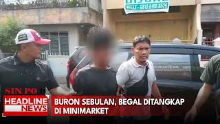 Buron Sebulan, Begal Ditangkap Di Minimarket