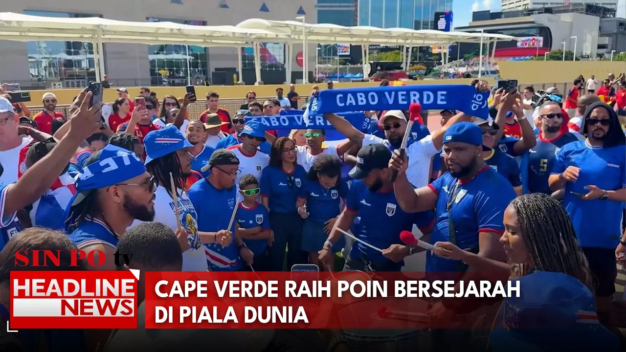 Cape Verde Raih Poin Bersejarah di Piala Dunia