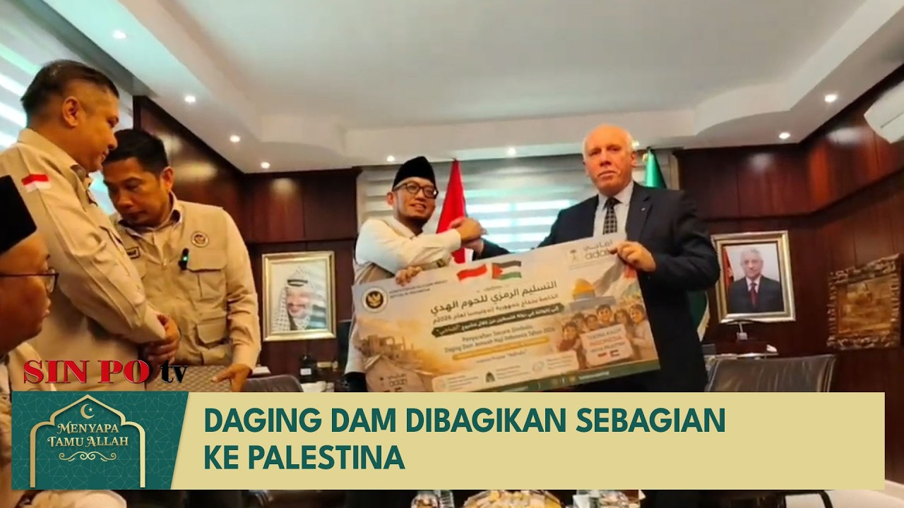 Daging DAM Dibagikan Sebagian Ke Palestina