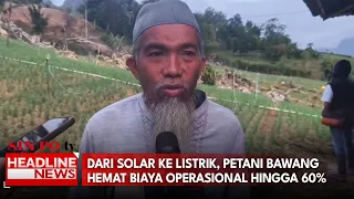 Dari Solar Ke Listrik, Petani Bawang Hemat Biaya Operasional Hingga 60%