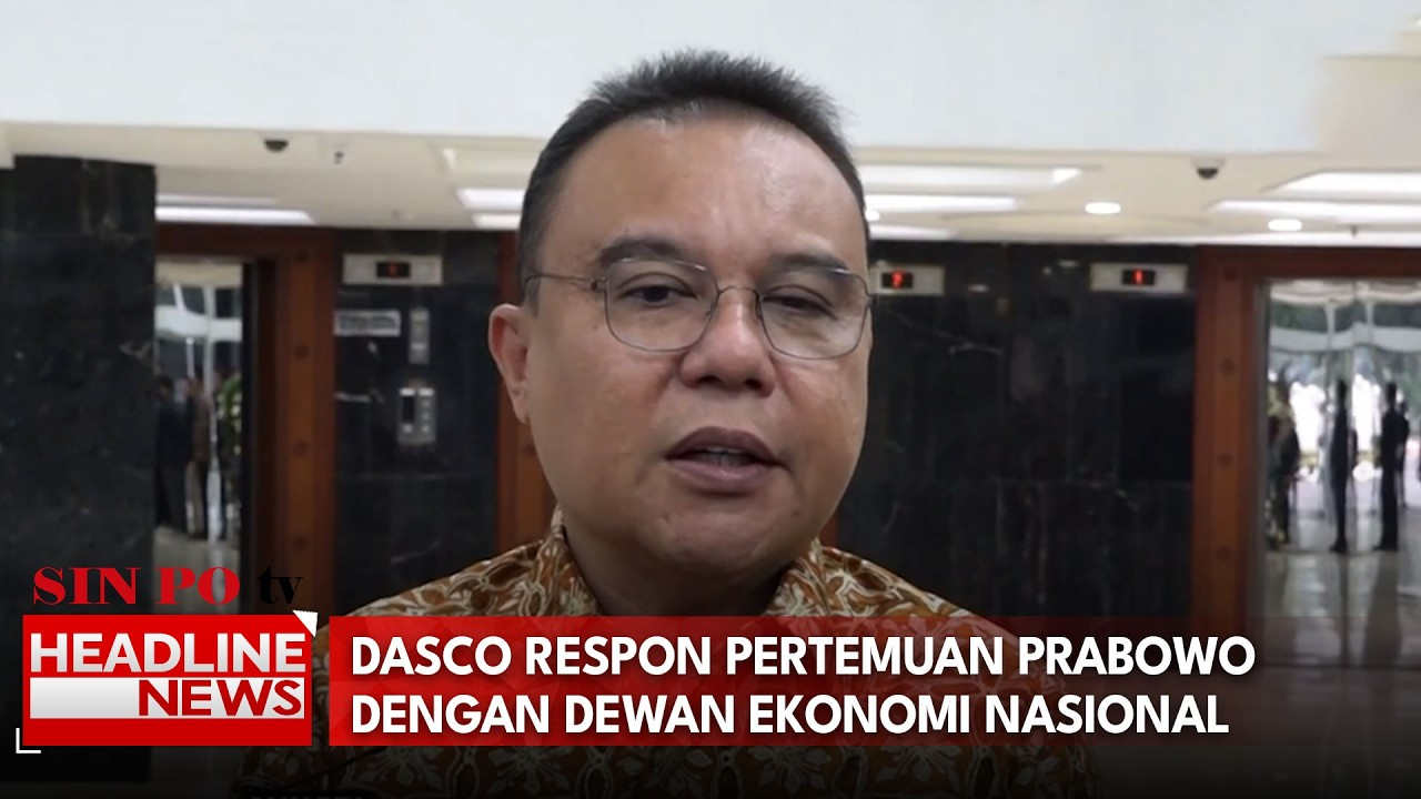 Dasco Respon Pertemuan Prabowo Dengan Dewan Ekonomi Nasional