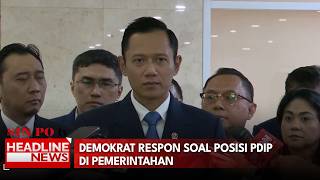 Demokrat Respon Soal Posisi PDIP Di Pemerintahan