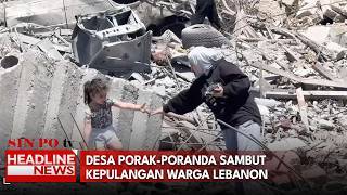 Desa Porak-Poranda Sambut Kepulangan Warga Lebanon