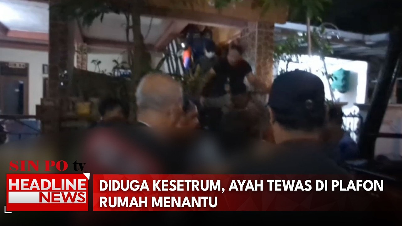 Diduga Kesetrum, Ayah Tewas di Plafon Rumah Menantu